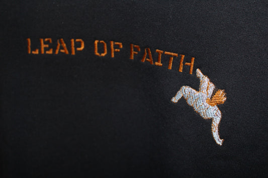 leap of faith Crew neck