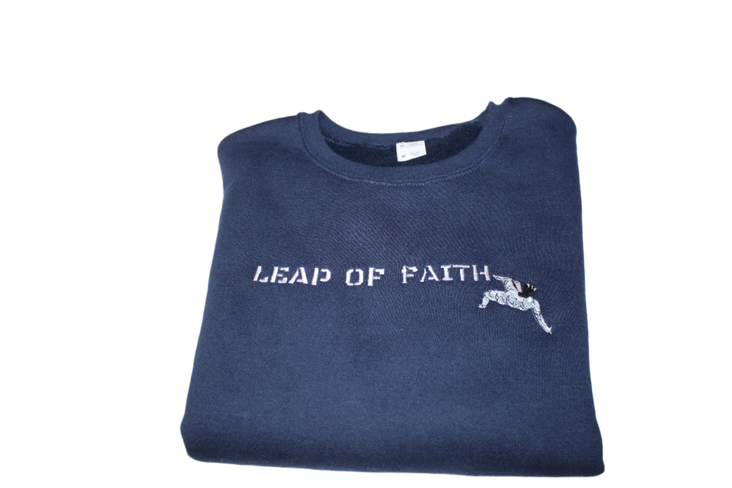 leap of faith Crew neck